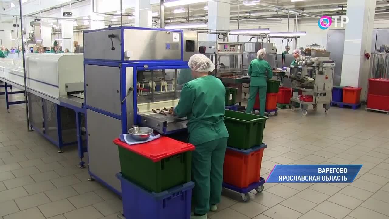 Варегово Ярославская область шоколадная фабрика продукция